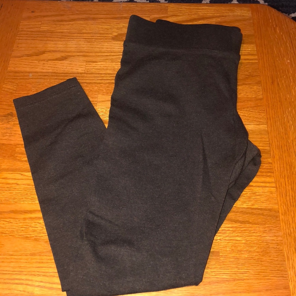 ANN TAYLOR brown Ponte leggings